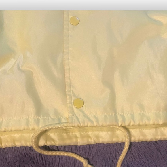 Champion neon yellow snap collared wind breaker - Picture 5 of 8